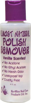 no miss almost natural nail polish remover