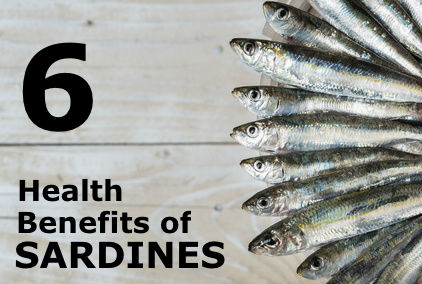 6 Health Benefits of Sardines